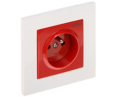 DATA SINGLE SOCKET OUTLET WITH FRAME SANTRA/4142-10/EPN 230 V 16 A Elektro-Plast