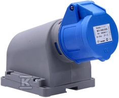 FIKSUOTO LIZDO KAMEROS 16A 3P IP44 FE OPAL