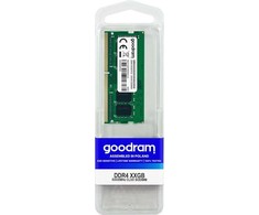 Nešiojamo kompiuterio atmintis Goodram GR3200S464L22S/8G memory module 8 GB 1 x 8 GB DDR4 3200 MHz