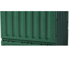Graf ECO-KING 600L KOMPOSTERIS, ŽALIAS