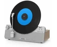 Patefonas Blaupunkt VT100SL su Bluetooth, sidabrinis