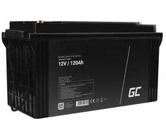 Green Cell akumuliatorius AGM Žalias Cell VRLA 12V 120Ah