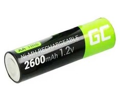 Green Cell BATERIJA AKU-AA-2600/GC*P2 1,2 V Ni-MH HR6, AA Žalias Cell
