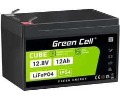 Green Cell Ličio-geležies-fosfato Akumuliatorius LiFePO4 Žalias Cell Cube 12,8V 12Ah LFPGC12V12AH