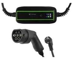 Green Cell ELEKTROS AUTOMOBILIŲ MOBILUS ĮKROVIKLIS Žalias Cell 3,6kW 2 TIPO