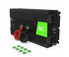 Green Cell ĮTAMPOS KEITIKLIS INVERTERIS Žalias Cell 24V / 230V 3000W/6000W PURE SINUSOID INV21