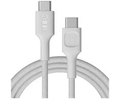 Green Cell USB-C / USB-C laidas Greencell PowerStream 200 cm PD 100 W baltas pintu apvalkalu