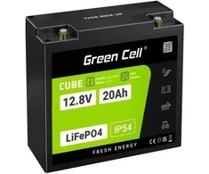 Green Cell Ličio geležies fosfato Akumuliatorius LiFePO4 Žalias Cell Cube 12.8V 20Ah LFPGC12V20AH