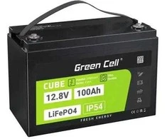 Green Cell LiFePO4 Žalias Cell kubas 12.8V 100Ah LFPGC12V100AH ličio geležies fosfato akumuliatorius