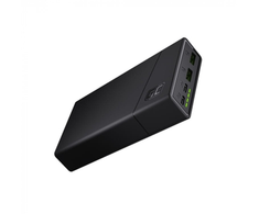 Green Cell Power Bank Žalias Cell GC PowerPlay20 20000mAh su greitu įkrovimu 2x USB Ultra Charge ir 2x USB-C Power Delivery 18W