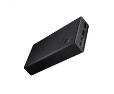 Green Cell Power Bank Žalias Cell GC PowerPlay20 20000mAh su greitu įkrovimu 2x USB Ultra Charge ir 2x USB-C Power Delivery 18W