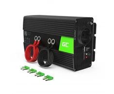 Green Cell ĮTAMPOS KEITIKLIS INVERTERIS Žalias elementas 12V / 230V 3000W/6000W MODIFIKUOTAS SINUSOIDAS INV12