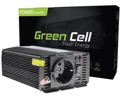 Green Cell Žalias Cell įtampos keitiklis 24V / 230V 300W/600W MODIFIKUOTAS SINUSOIDAS