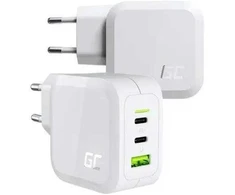 Green Cell TINKLO Įkroviklis Žalias Cell POWERGAN 65W 2xUSB-C 1xUSB-A CHARGC08W
