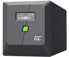 Green Cell UPS Greencell PowerProof 750VA 480W LCD grynos sinusinės bangos