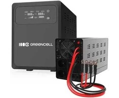 Green Cell UPS (nepertraukiamo maitinimo) įrenginys (UPS) UPS (nepertraukiamo maitinimo) įrenginys Greencell PowerCore 2000VA 1200W AVR 24VDC LCD