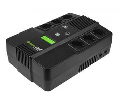 Green Cell UPS UPS UPS Žalias Cell 600VA 360W AiO SU LCD EKRANU UPS06