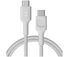 Green Cell USB-C / USB-C LAIDAS Greencell PowerStream 120cm PD 100W baltas pintas