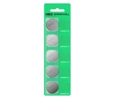 Green Cell Žalias CELL CR monetinio elemento baterijos 5x CR2450 3V 600mAh lizdinėje pakuotėje