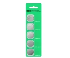 Green Cell Žalias CELL CR monetinės baterijos 5x CR2016 3V 80mAh lizdinėje pakuotėje