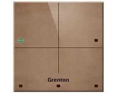 GR1 GRENTON TOUCH PANEL/ 4 TOUCH FIELDS/ TF-BUS/ LIGHT, PAGAMINTA IŠ NATŪRALIOS ODOS PRIEKIS