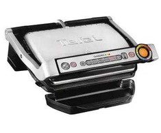 Grilis Tefal OptiGrill GC712D34 (uždaras ant stalo; 2000 W; nerūdijančio plieno spalvos)