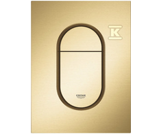 Grohe button Arena Cosmo duetas, 130x172 mm, vertikalus, šlifuotas šaltas saulėtekis