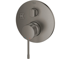 Grohe Virštinkinė vonios/dušo maišytuvo dalis Essence, 3 padėčių, brushed hard graphite