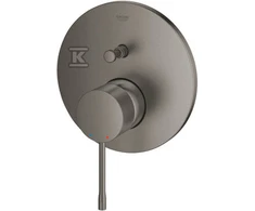 Grohe iebūvējamā dušas maisītāja Essence virsapmetuma daļa, ar pārslēdzēju, brushed hard graphite