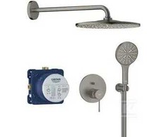 Grohe iebūvējamā dušas maisītāja komplekts Essence RS Mono 310, brushed hard graphite