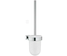 Grohe Essentials Cube wc šepetys su laikikliu, chromas