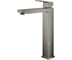 Aukštas praustuvo maišytuvas Grohe Eurocube XL, brushed hard graphite, 23406AL0