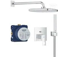Grohe Potinkinis dušo maišytuvas Eurocube Tempesta 250 Cube (su potink. dalimi) chromas