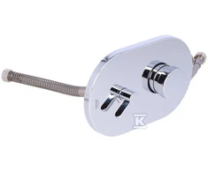 Grohe iebūvējamā dušas dozatora Eurosmart virsapmetuma daļa, hroms