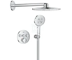 Grohe dušas sistēma ar termostatu Grohtherm Smartcontrol/Rainshower SmartActive 310, hroms (bez SmartBox)