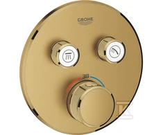 Grohe SmartControl potinkinis dušo termostatas, brushed auksinis