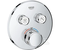 Grohe SmartControl potinkinis termostatinis maišytuvas. brushed hard graphite