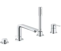 Grohe Lineare vonios maišytuvas į kraštą, 4-ių dalių, chromas