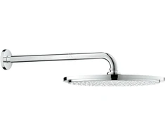 Grohe Rainshower Cosmo 310 1sr dušo galva su laikikliu iš sienos 380mm. 8L/min. chromas