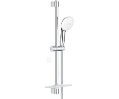 Grohe Dušo stovo komplektas Tempesta 110, 60 cm, 2 srovių su lentynėle, chromas