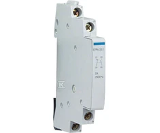 Hager Papildomas kontaktas 2A 24-230V AC 1Z + 1R EPN051 pulsinis jungiklis