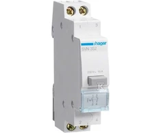 Hager Mygtuko jungiklis 1NO+1NC 16A (SVN352)
