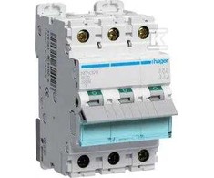 Hager Automatinis jungiklis perkrovai ICN=10000A/ICU=15KA 3P B 20