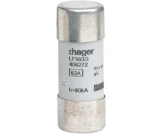 Hager Cilindrusis saugiklis BiWtz 22 x 58 gG 63A (LF563G)