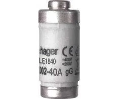 Hager ĮDĖKITE D0 D02/E18 40A 400V GL/GG