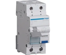 Automatinis jungiklis su srovės nuotėkio rele HAGER, 2P C16A, AC-tipas, 30mA
