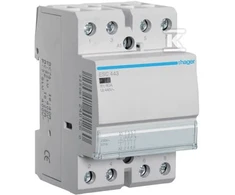 Hager KONTAKTORIUS 230VAC 3NO+1NC 40A AC-7A/B