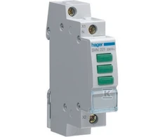 Hager Modulis lempa 3 fazės žalia 230- 400V AC (SVN221)