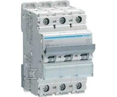 Hager MCB IŠJUNGTAS OVERICN=10000A/ICU=15KA 3P C 25