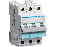 Hager MCB OFF OVERICN=10000A/ICU=15KA 3P B 10